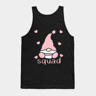 Funny Gnome Birthday Squad Group Tank Top